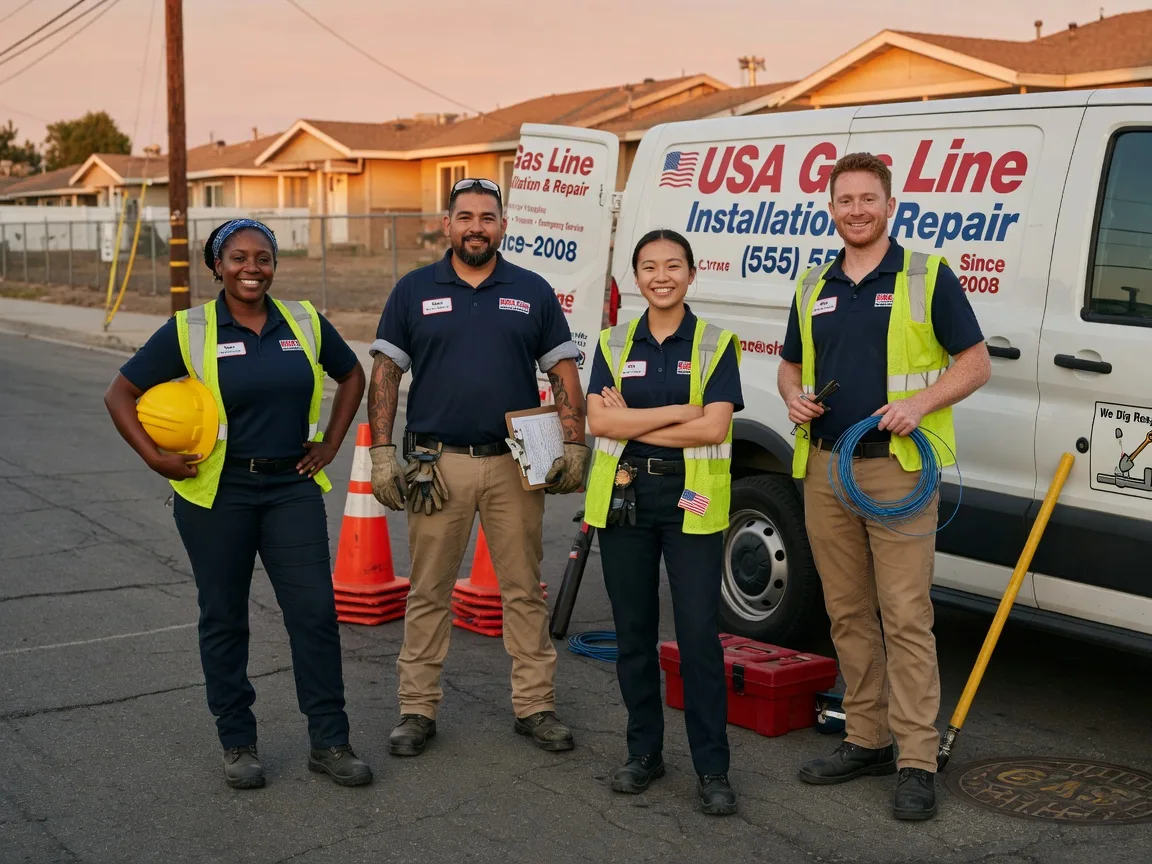 Gas Line Installation company in La Crosse, IN